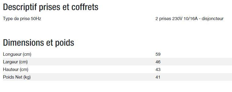 Groupe électrogène HX 3000 C - Kohler - 2,70 kW - 50 Hz - 230 V_3