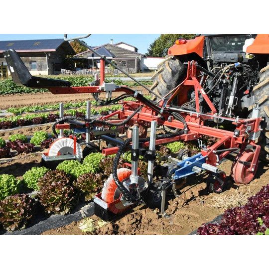 T000001 bineuse à brosse pour paillage plastique - terrateck - largeur 90cm à 220cm_3