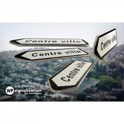 Panneau de signalisation directionnelle D21b1 - Sans indication de distance_3