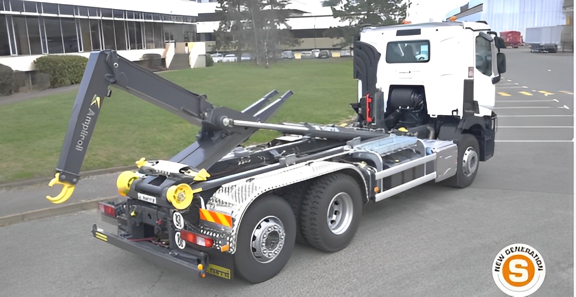 Système de levage Ampliroll avec centre de gravité abaissé