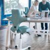 Håg Capisco - Chaise de bureau ergonomique - Inclinaison arrière réglable - Tabouret-selle ajustable_3