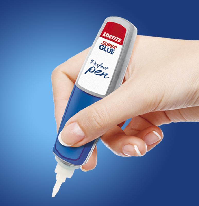 Colle glue gel - Super Glue 3 Perfect Pen LOCTITE, format stylo, 3 g - gel repositionnable pour tout type de support_3