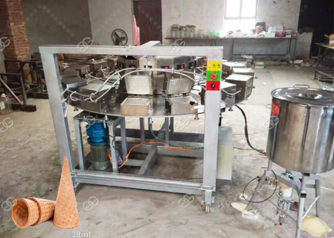 Machine Gelgoog pour la fabrication de cônes de glace croustillants