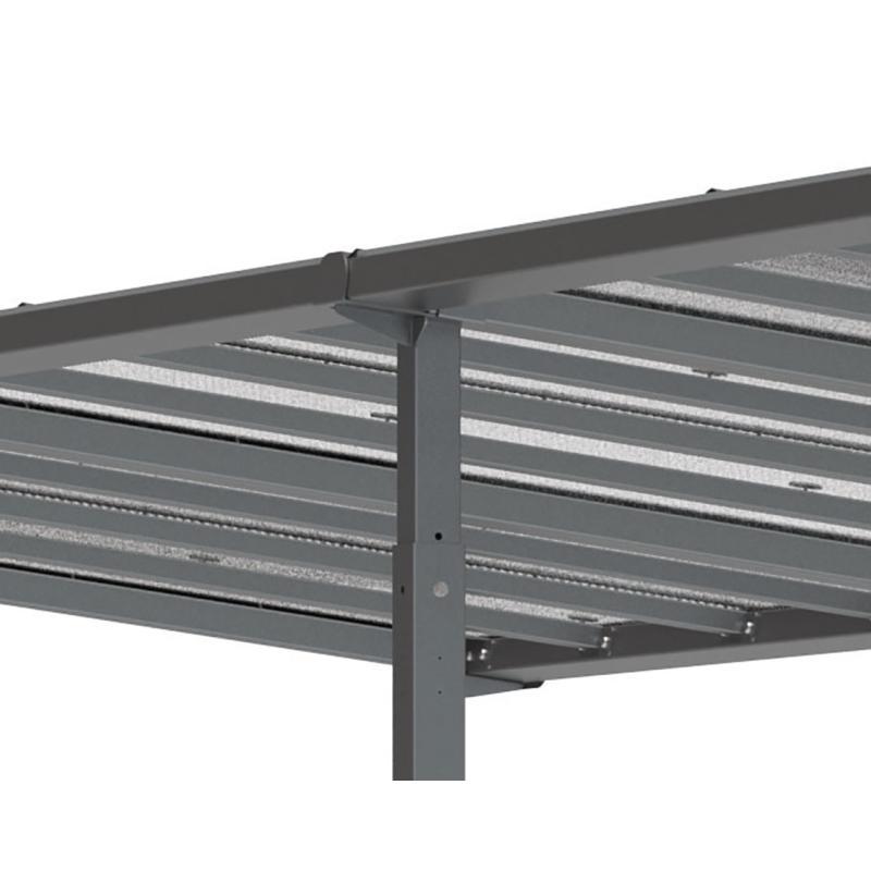 Passage couvert Milan - Réf : 529255+529256.Gpro - Structure moderne et extensible avec bardages latéraux en option_3