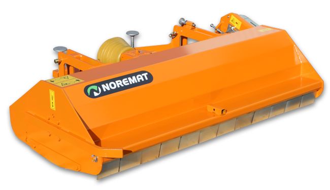 Épareuse GLS - Noremat - largeur de coupe réelle 1,35m - microtracteurs Kubota F36.80_3