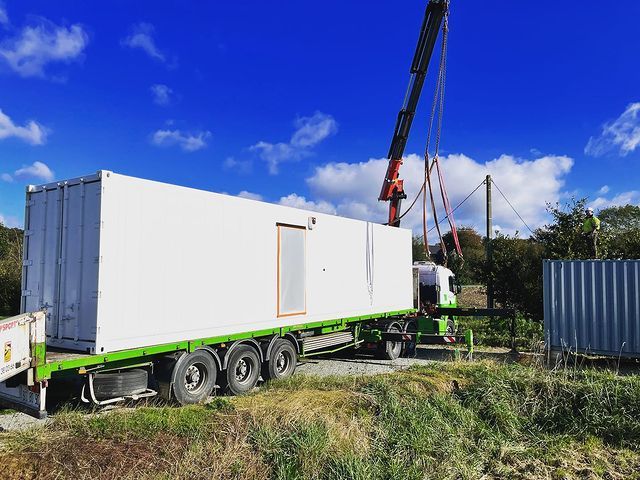 Container maritime 40 pieds Reefer HIGH CUBE Frigo Occasion - Révisé et étanche_3