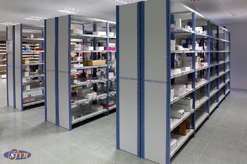 Rayonnage léger - stockage pour bureaux, ateliers et archives - hauteur jusqu'à 8m_3