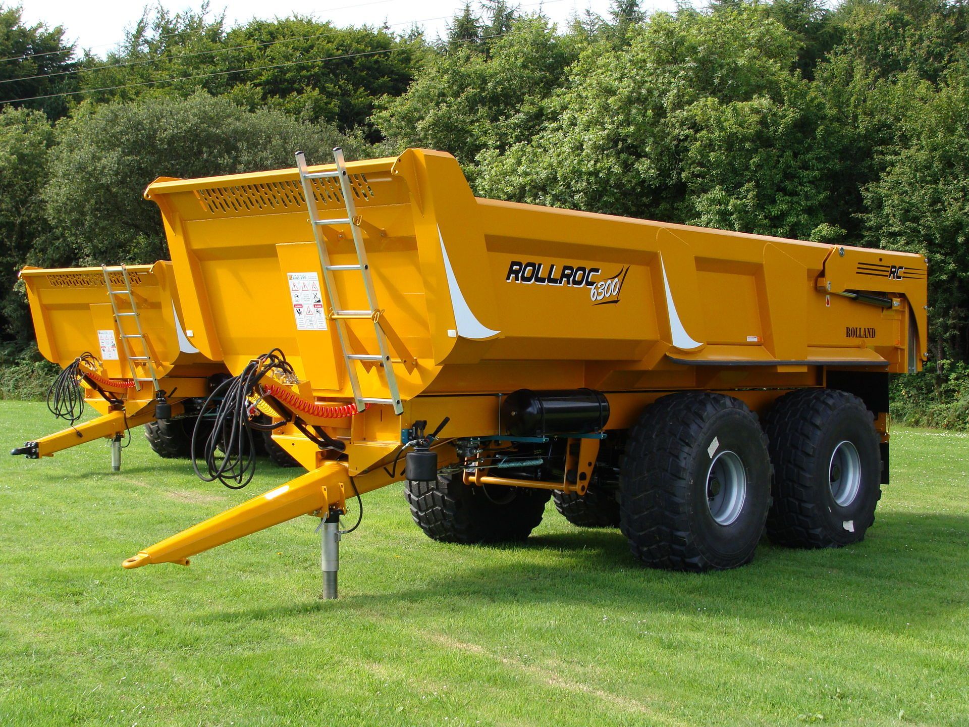 Rollroc 6300 avec options tandem 40 km/h et anneau K80