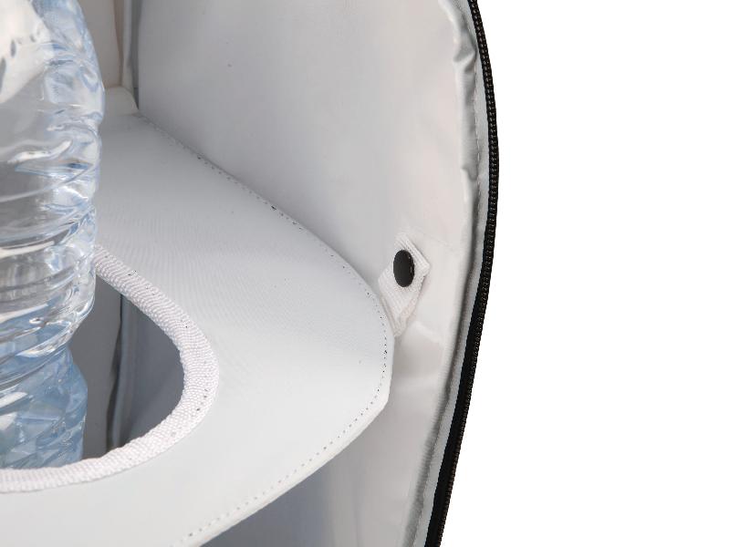 Sac à dos isotherme en polyester 600D - Kimood - Réf: KI0113 - compartiment bouteille et intérieur isotherme_3