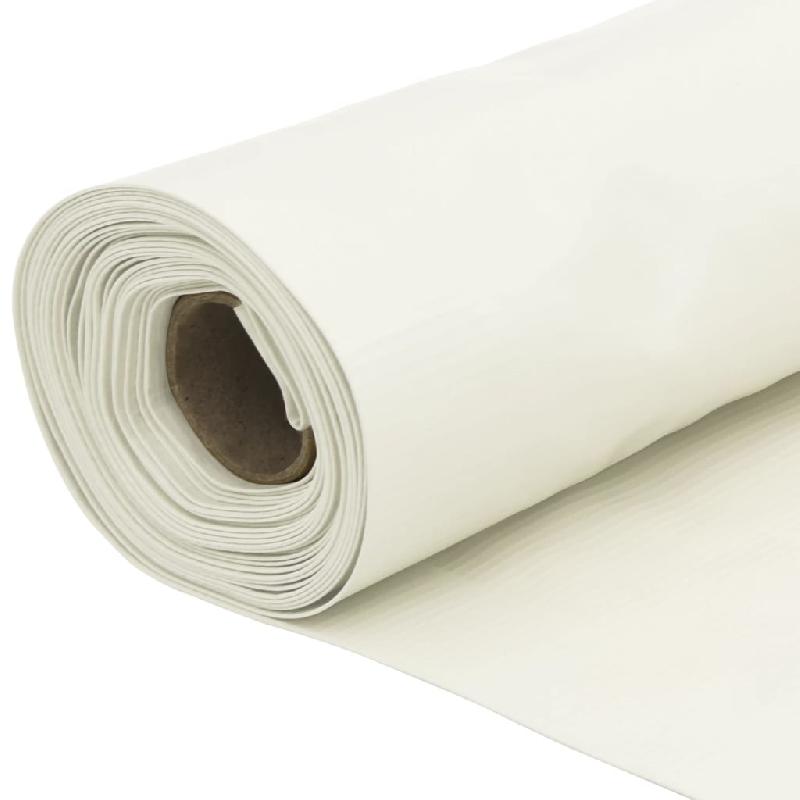 Vidaxl écran d'intimité de jardin blanc 600x90 cm pvc 4005455_3