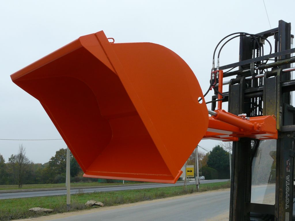 Godet à vrac hydraulique charge de 1.5 à 3 t. - goubard_3