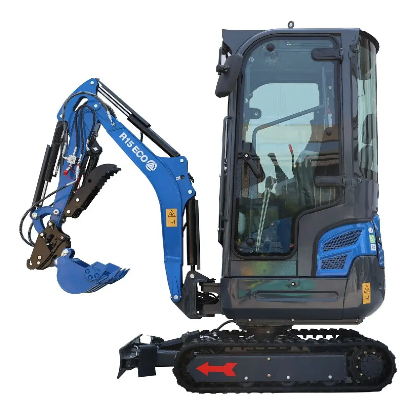 Mini-pelle RIPPA R15-5 avec cabine 1500 kg + 3 godets_3