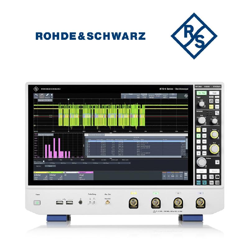 RTO6-SERIE | Oscilloscopes R&S série RTO6 / 4 voies, 600 MHz à 6 GHz, 8 bits, écran tactile 15.6''_3
