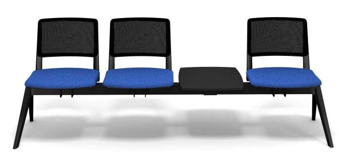 Sièges sur poutres MASH - gamme fraîche et moderne - personnalisables avec options d'assise et dossier_3