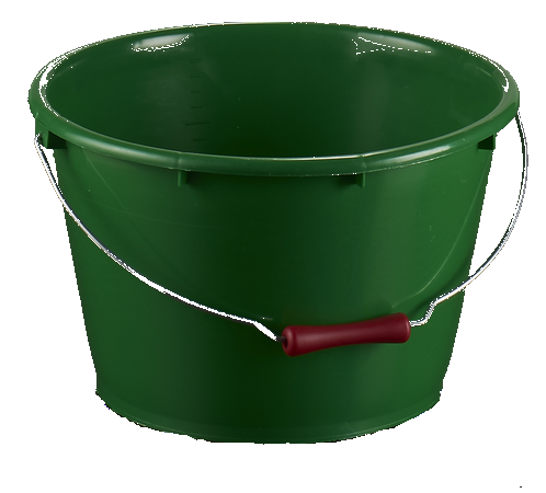 Seau alimentaire en plastique homologué pour transport sécurisé