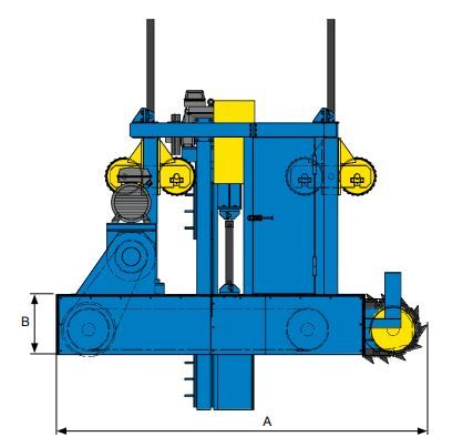 Vk110 - Écorceuse Valonkone - Rotor mobile 109 cm pour grumes de 120 à 1090 mm_3