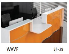 Banque d'accueil fonctionnelle et esthétique - Modules conformes aux normes européennes - Large choix de coloris et tailles_3