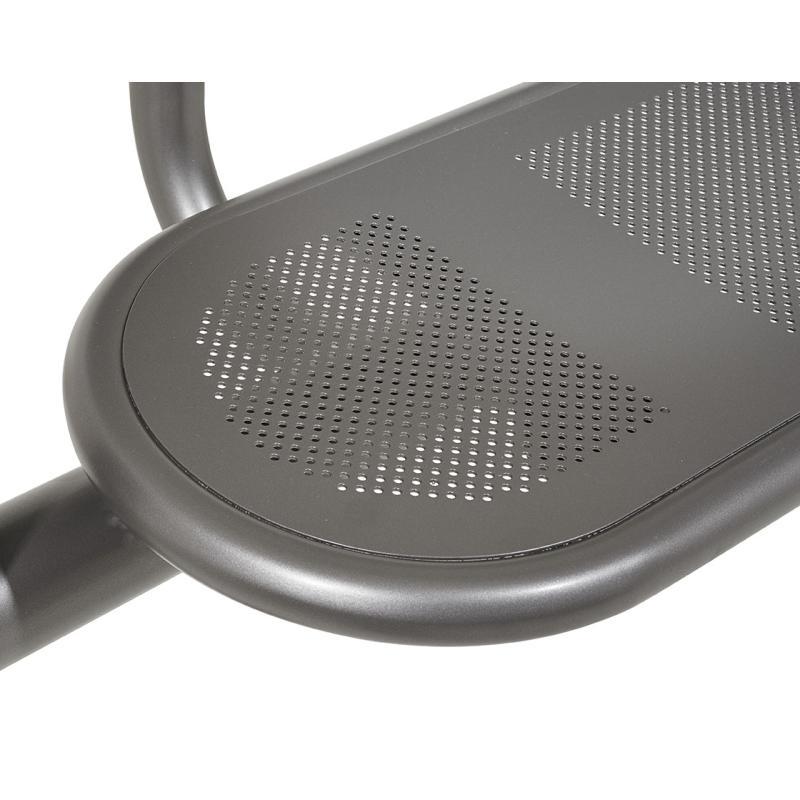 Banc public en acier Estoril - boule décorative - Réf : 209322.Gpro_3