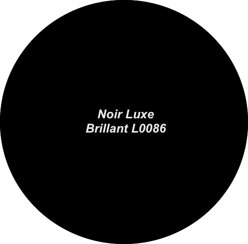 Bureau d'accueil Pano avec partie PMR - Ofitres - 160, Blanc, Noir brillant_3