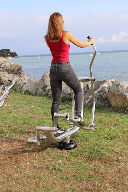 Vélo elliptique en inox 316 - Gamme Inox_4