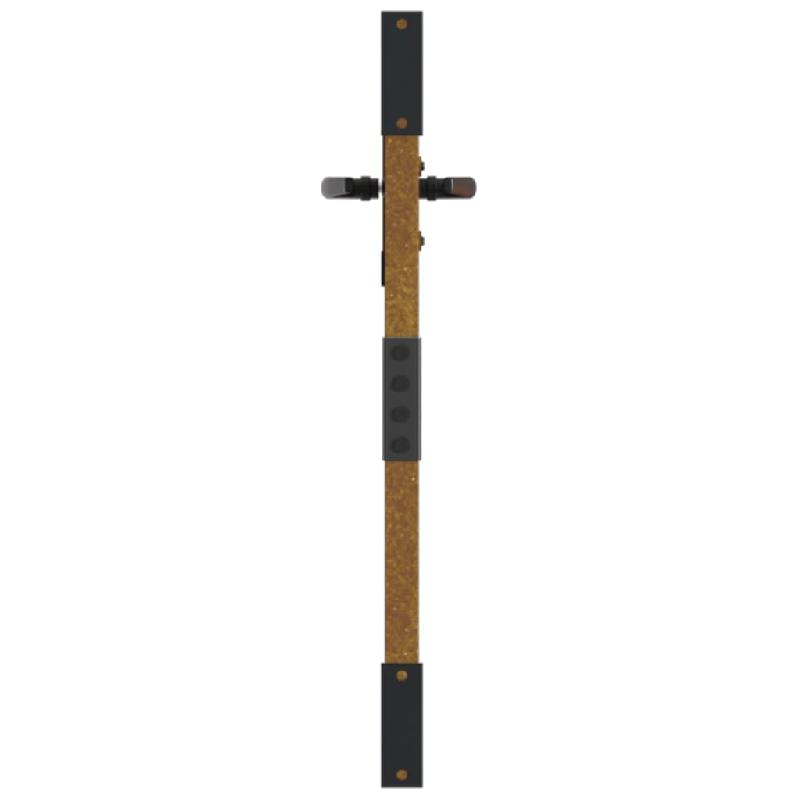 Vidaxl portail de jardin 85x75 cm acier corten conception d'arbre 153208_3