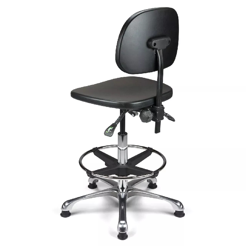 Siège technique polyuréthane asynchrone So Vicence - Paire d'accoudoirs fixes BR48, Sans_3