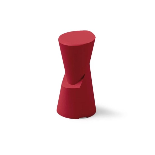 Tabouret haut en résine DOT - Stamp - Polyéthylène avec traitement anti-UV pour extérieur_3