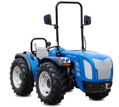 Tracteur BCS avec direction assistée et roues isodiamétriques
