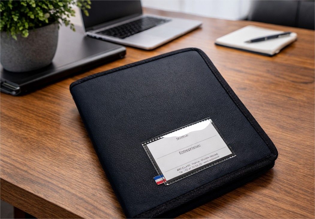 Porte document véhicule A5 pour chauffeur et contrôle routier_3