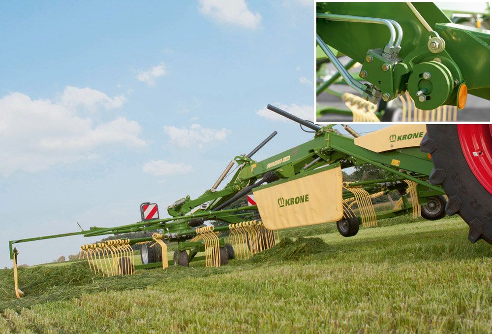Swadro TS Krone offrant maniabilité et efficacité sur petites parcelles