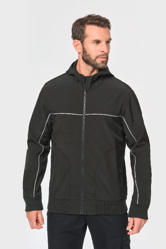 Veste softshell 3 couches BIONIC-FINISH ECO unisexe - Réf: WK450 - Respirante, imperméable et micropolaire_3