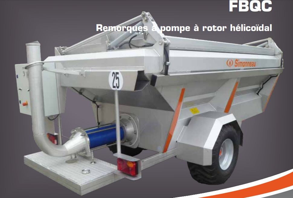 Pompe à rotor hélicoïdal pour respect optimal des raisins lors du transport