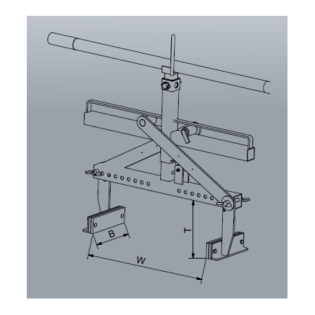 Pince de levage pour marches et bordures - Eichinger CMU 200kg - Référence 1542.1_3