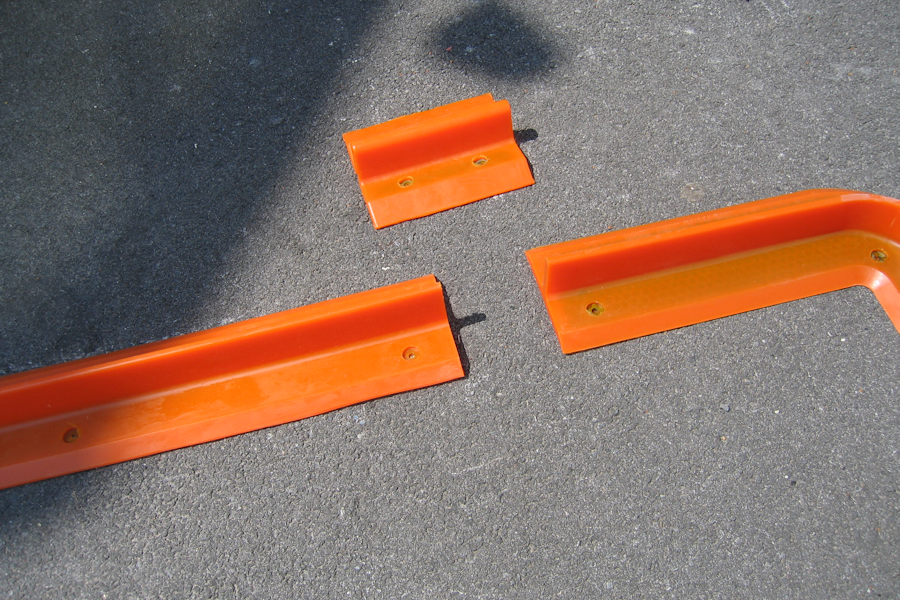 Barrière d'étanchéité fixe, pour rétention des produits dangereux, en intérieur ou en extérieur - eco-barrière_3