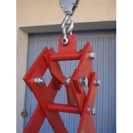 Pince à bois griffe a grume lève billes 2T automatique Crossfer_3