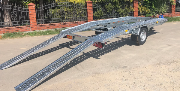 Remorque porte voiture-plateau - 3,50 X 1,75 M - 1300 KG - GALA TAURUS 35 13_3