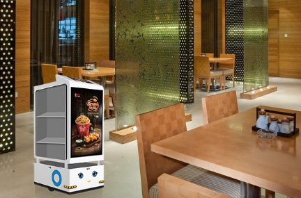 Robot de service - CSJBOT - 50kg - Livraison intelligente et retour de plat_3