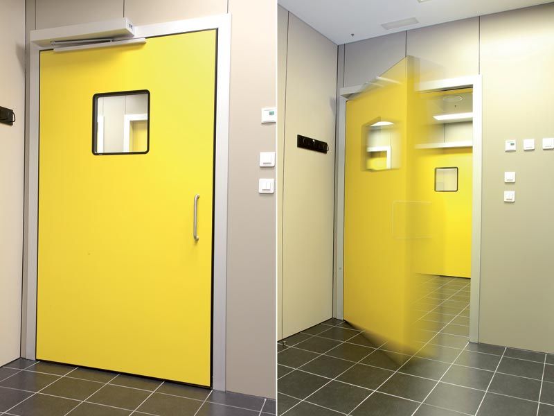 Porte automatique battante_3