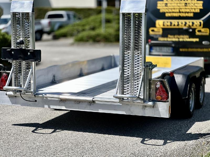 DEFINITIVE CLM Remorque porte engin aluminium 3T5 FLY35_3