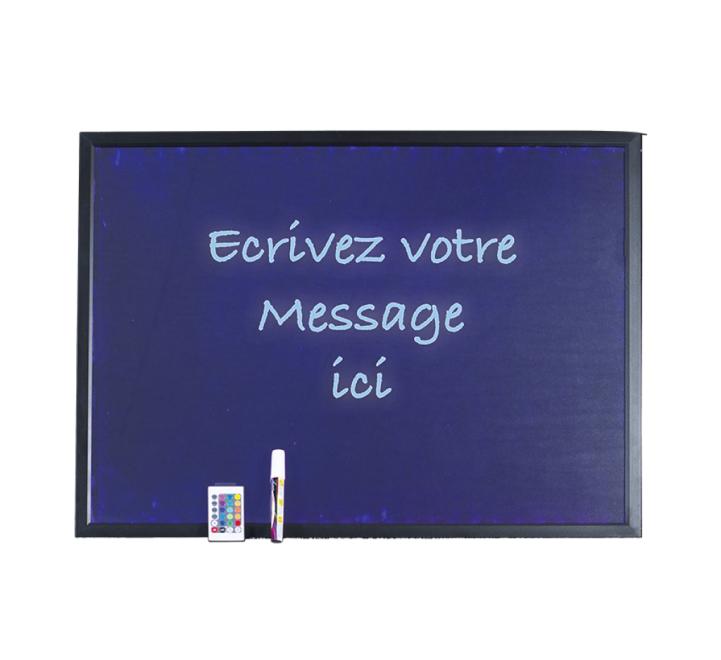 Ardoise lumineuse à LED - 4 couleurs - bo-tab6, bo-tab5_3