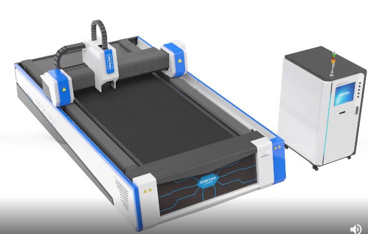 SF3015 G3 - Machine de découpe laser 2D - Senfeng Leiming - Puissance 750W à 4KW pour plaques métalliques_3