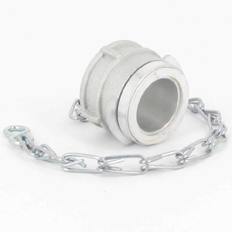 Bouchon avec verrou + chainette Ø 25 mm - Alu_3