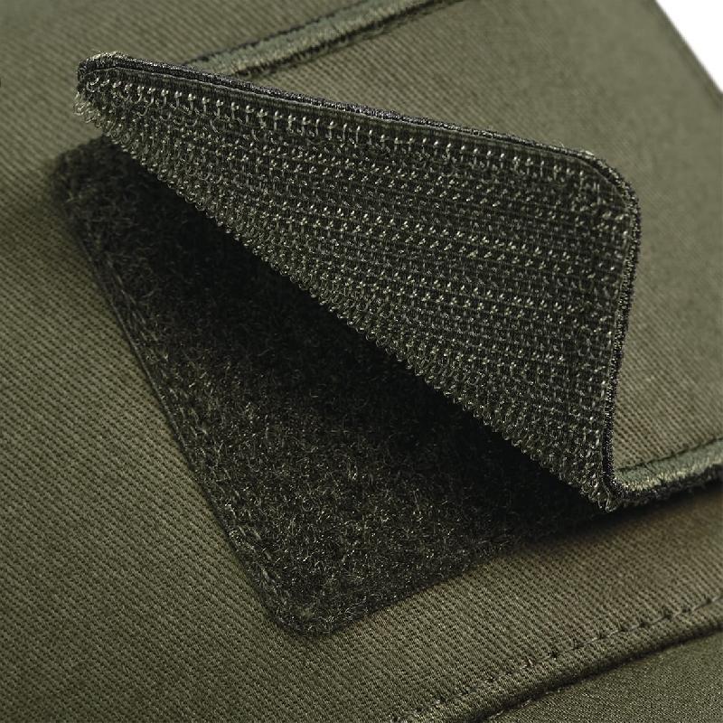 Casquette 5 panneaux avec patch amovible - 100% Coton sergé - Réf: B638 - Marque: Beechfield_3