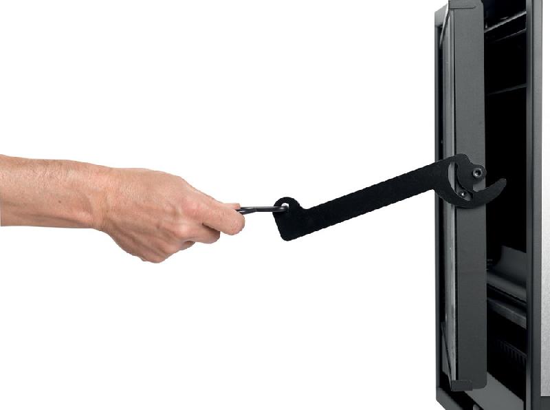 Insert à bois NEO 67 en acier - étanche - puissance de 9kW_3