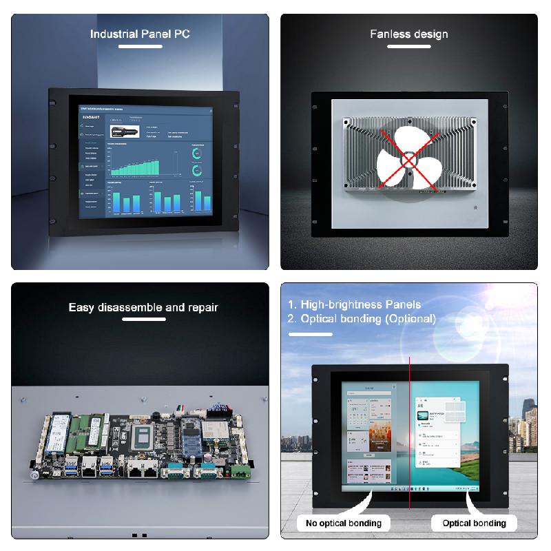 Panel PC industriel fanless 17 pouces SXGA - EVI-17SRC-12th - Intel Core 12e génération_3