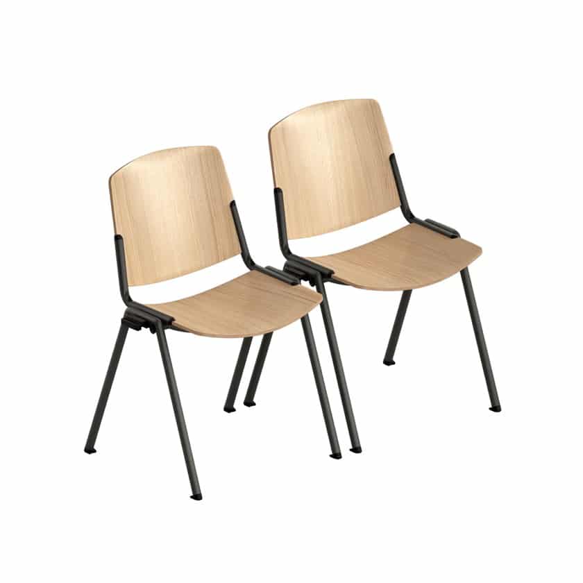 Chaise empilable  new modulamm  avec design indémodable pour salles de réunion, salles de classe, salles d'attente_3