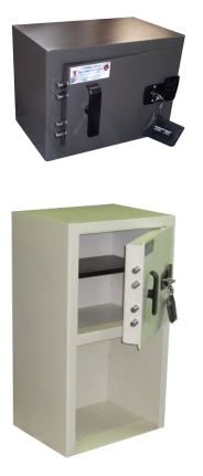 Coffre tout acier ignifuge Classe S2 - Norme EN 14450 - Paroi 40mm - Porte 8mm_3