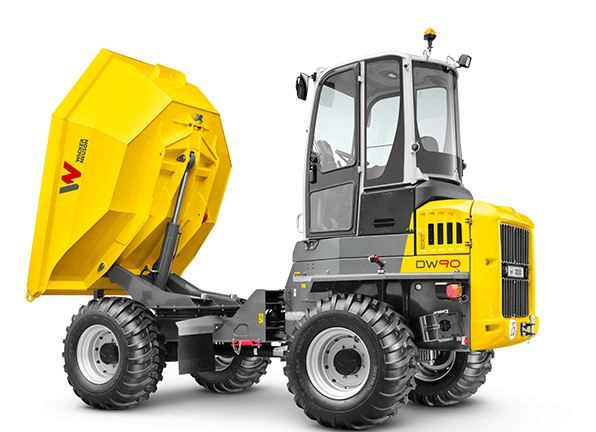 Dw90 dumper sur pneu - wacker neuson - 9000 kg_3