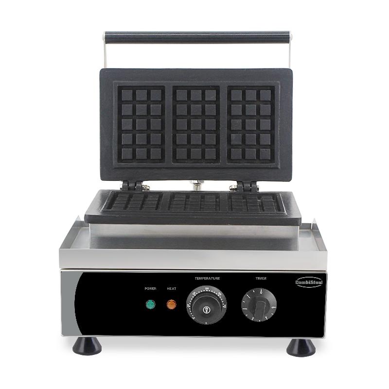 Gaufrier 3pcs gaufre de bruxelles l380 7540.0060 COMBISTEEL_3