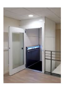 Plateforme élévatrice avec indicateur de paliers et retour automatique - CIBES A5000